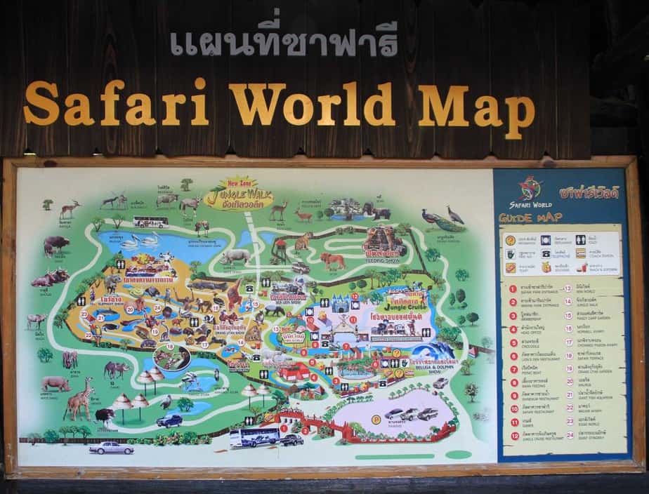 Safari World Map