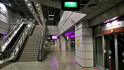 ga tàu điện mrt singapore