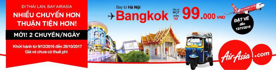 vé máy bay giá rẻ hà nội bangkok