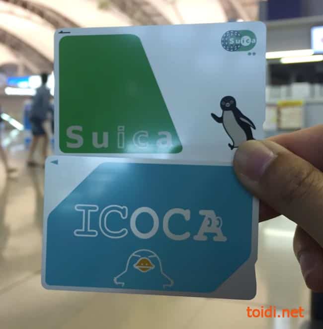 thẻ đi tàu điện ngầm tokyo và nhật bản