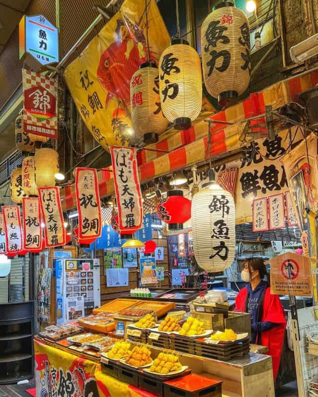 Ảnh 10. Các khu chợ tại Nhật