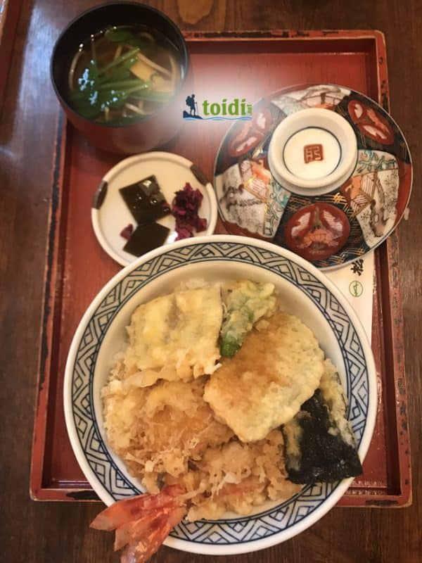 tempura-toidi món ăn ẩm thực nhật bản